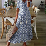 LUNA | BOHO MIDI DRESS FOR A RELAXED LOOK