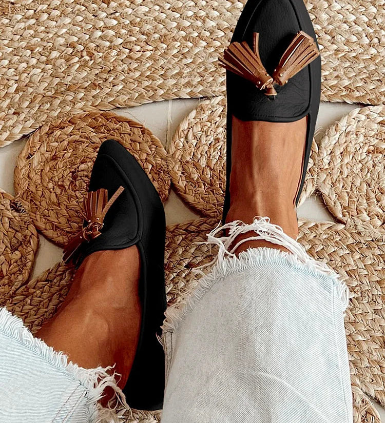 Vesperia - Modern Fringe Moccasin