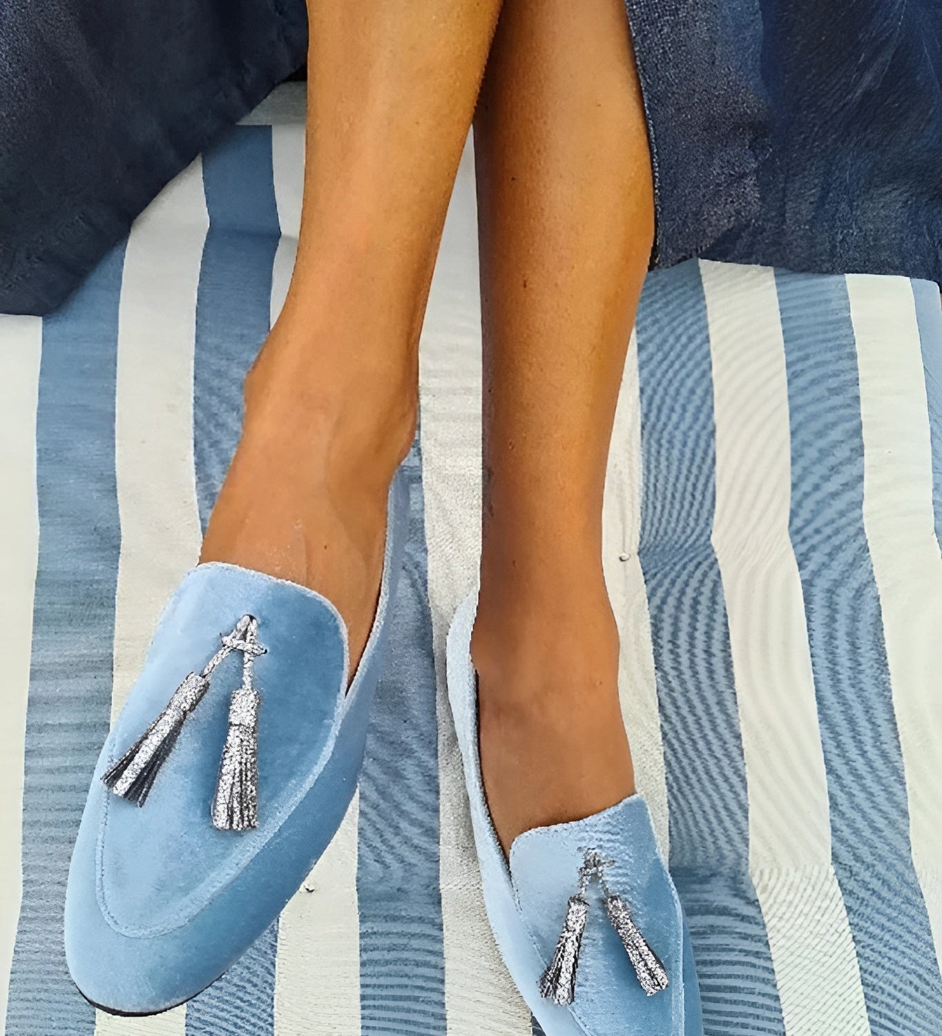 Chloé™ | Chic Suede Moccasins