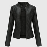 Giorgina™ - Elegant Leather Jacket for Women