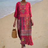 Chic, Comfortable Long Flowing Gown