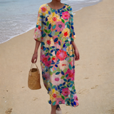 Chic, Comfortable Long Flowing Dress