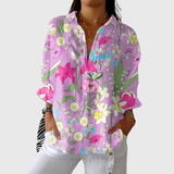 Light, Colourful Printed Blouse