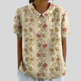 Floral Top Elegant Comfort