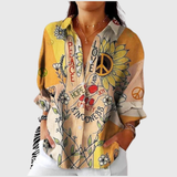 Light, Colourful Printed Blouse