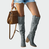 Ankle-High Orthopaedic Leather Boots