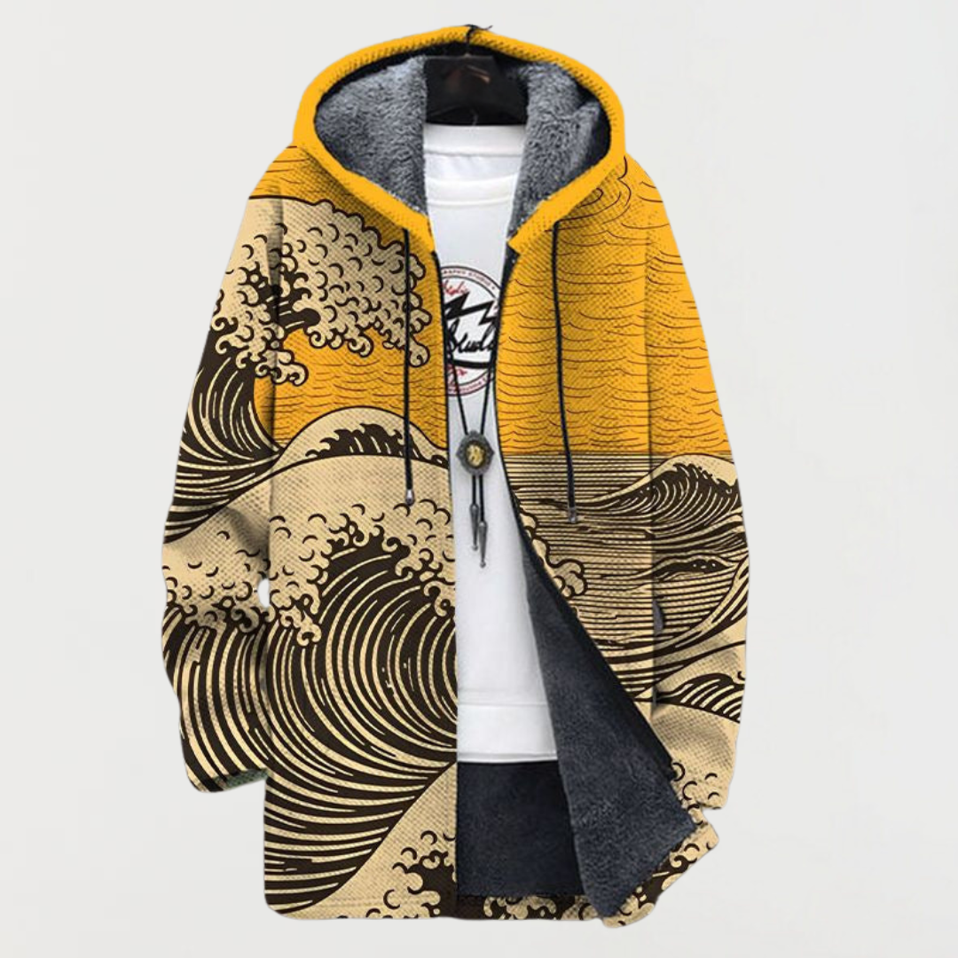 Henrietta | Wave Pattern Coat