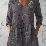 Rosie | Long Blouse with a Bold Print