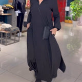 Sylvie - Wide-Cut Maxi Dress