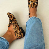 Gia - Elegant Leopard Moccasins
