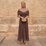 Sienna | Light Geometric Dress