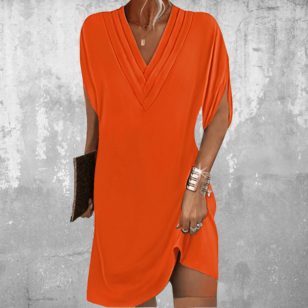 Minetta - Elegant Dress with Tummy Coverage