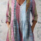 Amelia | Long Blouse with a Bold Print