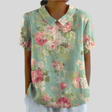Floral Top Elegant Comfort