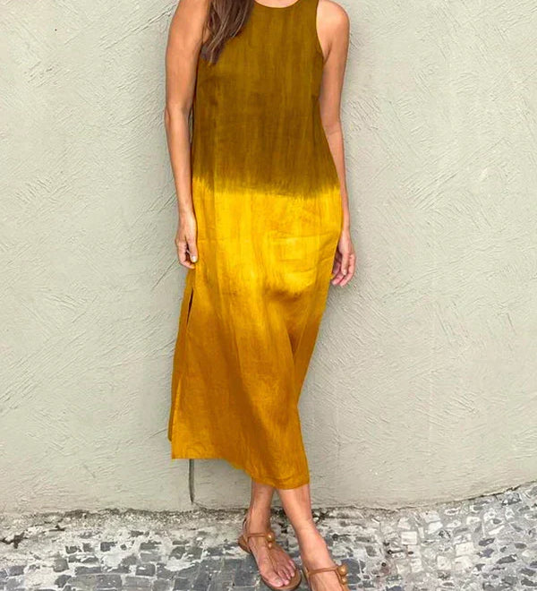 Heather - Casual Ombré Dress