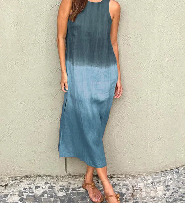 Heather - Casual Ombré Dress