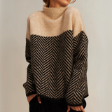 Norah | Cotton Funnel-Neck Jumper