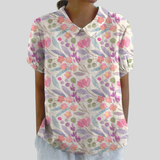 Floral Top Comfort Elegant