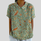 Floral Top Elegant Comfort