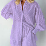 Elizabeth - Light Shirt and Shorts Ensemble