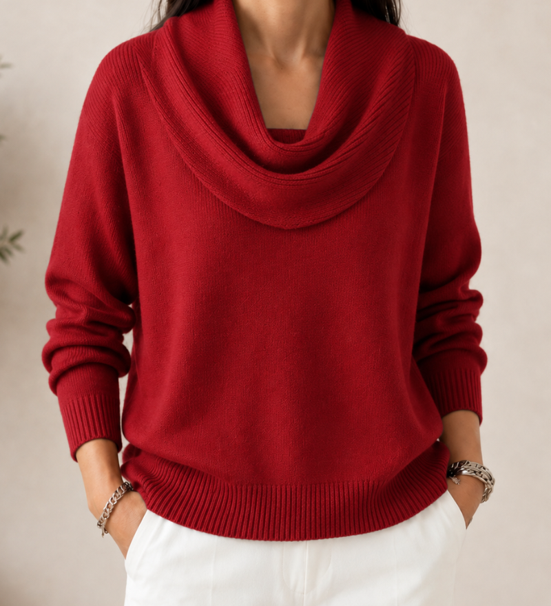 Soft Cowl Neck Jumper