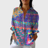 Light, Colourful Printed Blouse