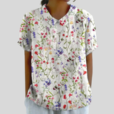 Floral Top Elegant Comfort
