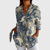Light, Colourful Printed Blouse