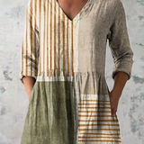 Alice | Long Blouse with a Bold Print