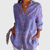 Light, Colourful Printed Blouse