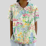 Floral Top Elegant Comfort