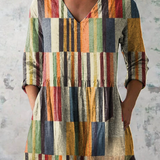 Poppy | Long Blouse with a Bold Print