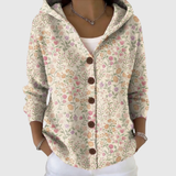Hooded Knitted Cardigan