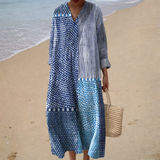 Flowing Printed Summer Dress