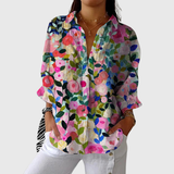 Light, Colourful Printed Blouse