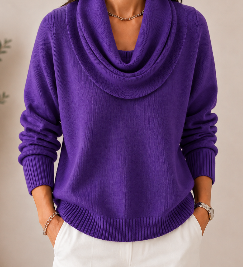 Soft Cowl Neck Jumper