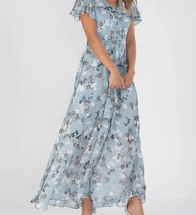 ZURI | ELEGANT, FLOWING DRESS WITH A FIGURE-FLATTERING EFFECT