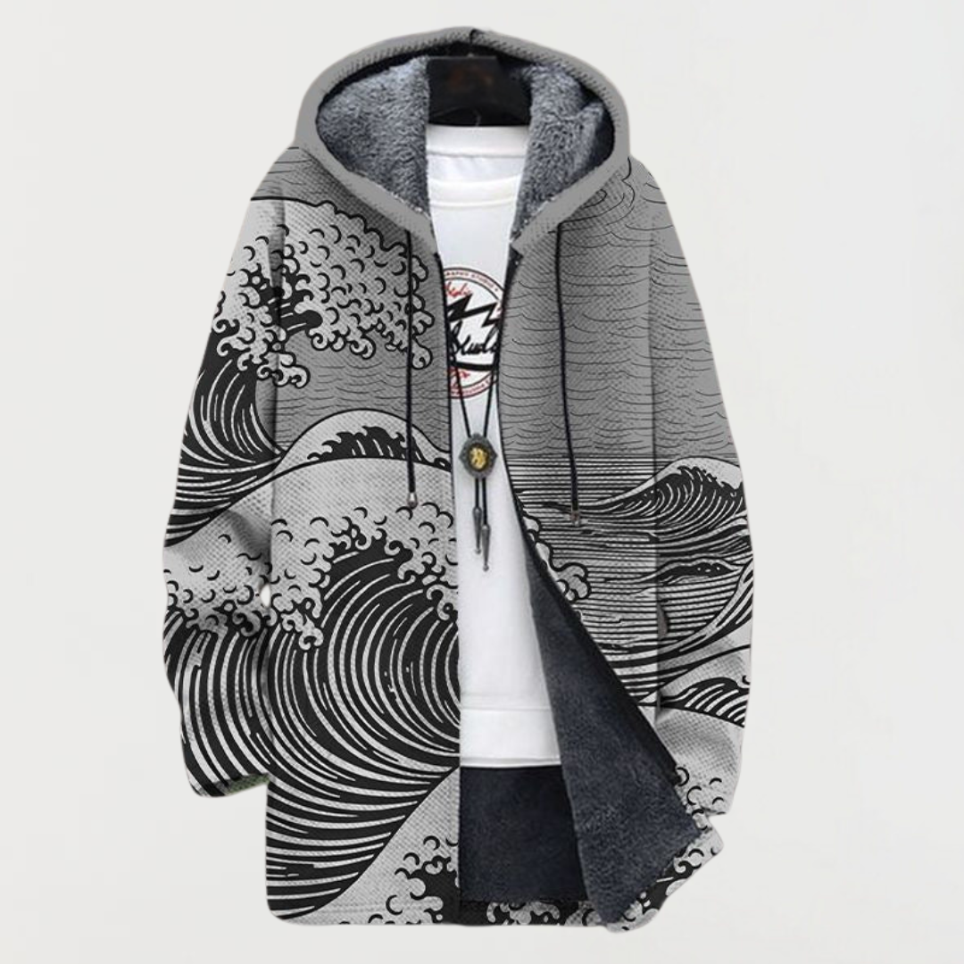 Henrietta | Wave Pattern Coat