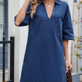 Rosie | Casual Denim Dress