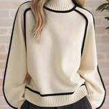 Donna | Elegant Funnel-Neck Jumper