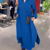 Sylvie - Wide-Cut Maxi Dress
