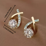 Ilka | Cross Pendant Earrings