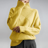 Lauren | Luxurious Cashmere Funnel-Neck Jumper