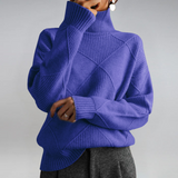 Lauren | Luxurious Cashmere Funnel-Neck Jumper
