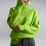 Lauren | Luxurious Cashmere Funnel-Neck Jumper