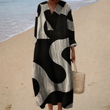 Flowing Printed Summer Dress