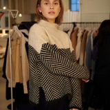 Norah | Cotton Funnel-Neck Jumper