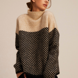 Norah | Cotton Funnel-Neck Jumper