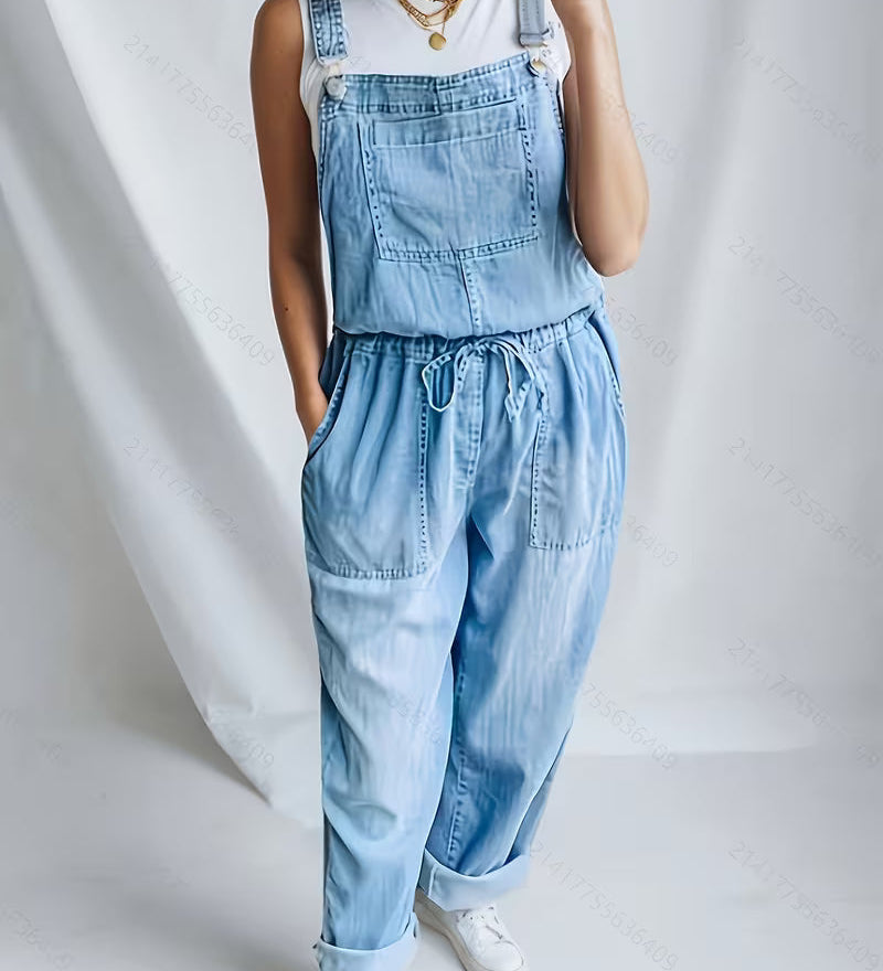 Hannah | Casual Denim Jumpsuit