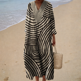 Flowing Printed Summer Dress